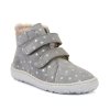 Dětské zimní barefoot boty FRODDO WINTER FURRY Silver