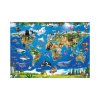 dino Puzzle Mapa zvířat - 100 XL dílků
