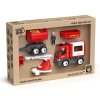 efko ECO MultiGO Fire set - figurky Igráčků hasičů s auty