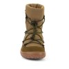Dětské zimní zateplené barefoot boty FRODDO TEX TRACK WOOL Olive