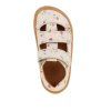 Dětské barefoot sandály FRODDO Flowers bílé