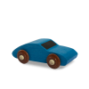 drevene auto modre mašek