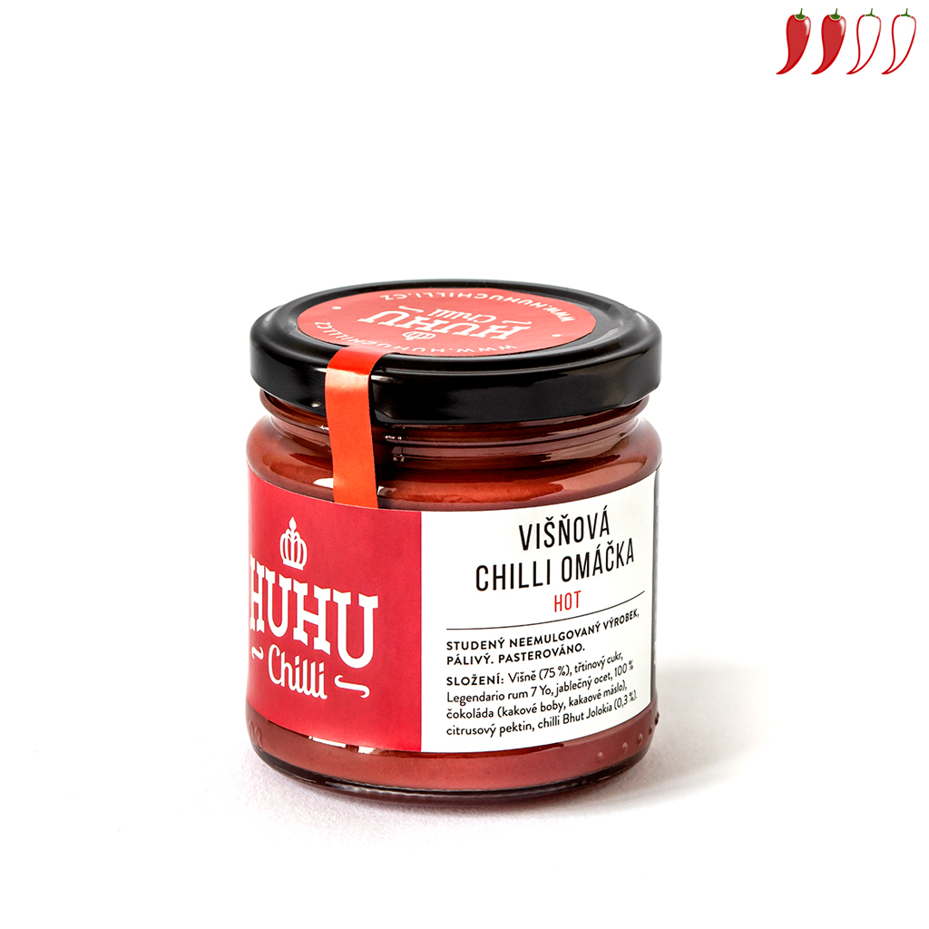 Višňová chilli omáčka - HUHU Chilli