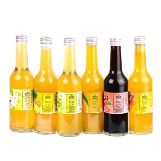 Žhavá HUHU novinka - KOMBUCHA - lehce perlivý fermentovaný nápoj plný chuti, probiotik a přirozené energie. 🧡💥 Osvěž se...