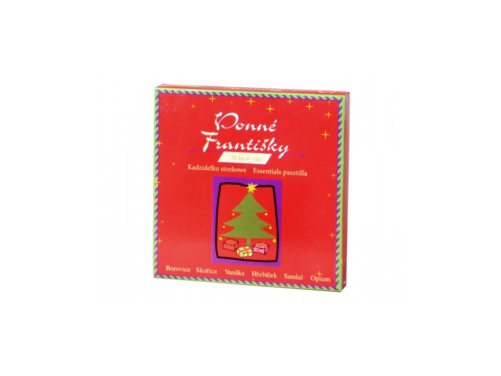 234456 frantisky s vuni vanoc 36ks