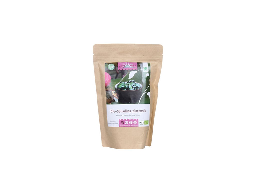 283437 spirulina 500 g 2000 tablet bio produkt z nemecka hmotnost 0 5 kg