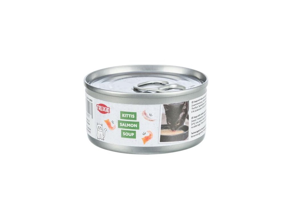 345493 salmon soup losos kure tekuty pamlsek pro kocky bal 4 x 80 g