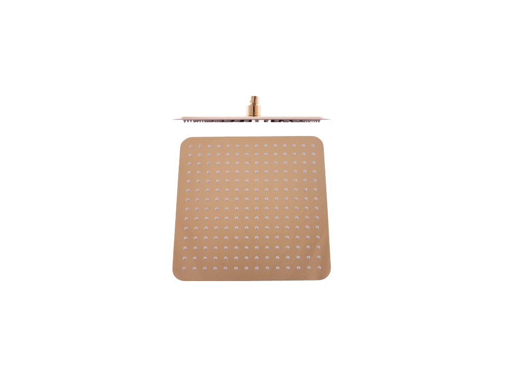 Slezák Rav Hlavová sprcha hranatá kovová KS0004Z (Barva zlato)