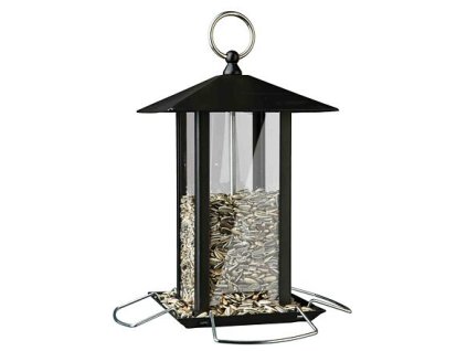 243510 zahradni krmitko lucerna pro venkovni ptaky 19x20x19 cm
