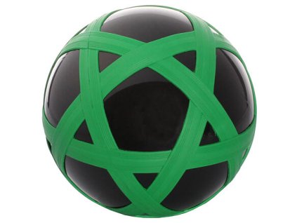 37185 cross ball gumovy mic cerna zelena varianta 35702