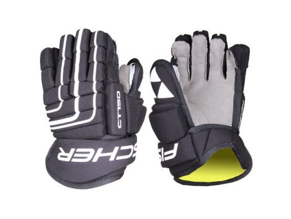 223716 1 ct150 yth hokejove rukavice cerna bila delka 8