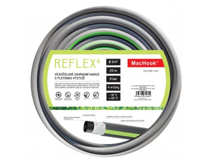 zahradní hadice REFLEX4 3/4" šedo-zelená (Délka 20 m)
