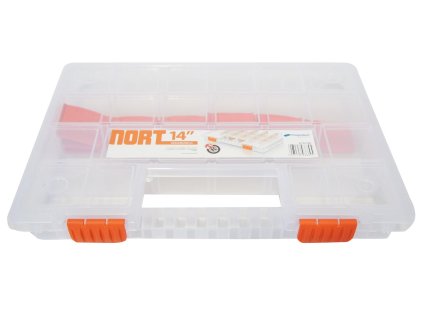 146886 box organizer nort14 pruhledny