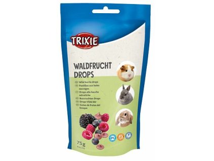 148272 wild berry drops pamlsek pro hlodavce s lesnimi plody 75 g