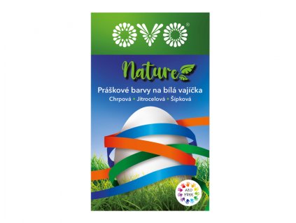 149742 barva na vajicka ovo nature 3 barvy a modra zelena oranzova