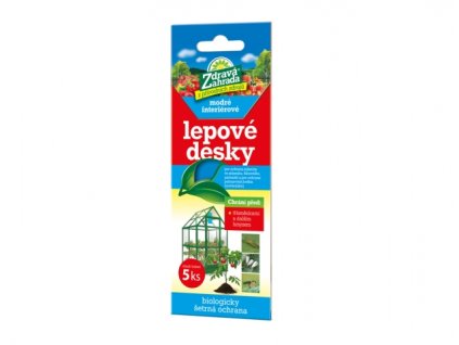 150282 desky lepove zdrava zahrada modre na trasnenky 7 5x20cm 5ks