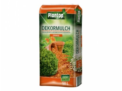 155598 mulc kurovy plantop dekoracni oranzovy 50l