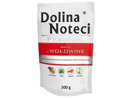 261603 dolina noteci premium hovezi kapsicka pro psy 500 g