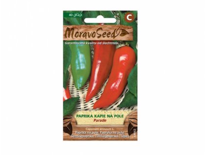160641 paprika zeleninova rana parade na pole typ kapie 64443