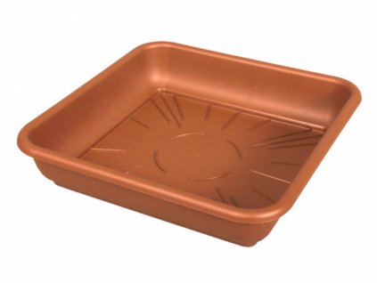 161349 podmiska pod kvetnik quattro plastova 50x50cm