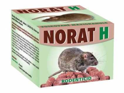162321 rodenticid norat h voskovane maxigranule 2x60g