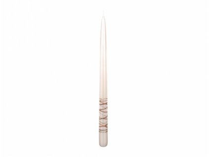 165114 svicka saturn konicka vanocni metalicka leskla 30cm