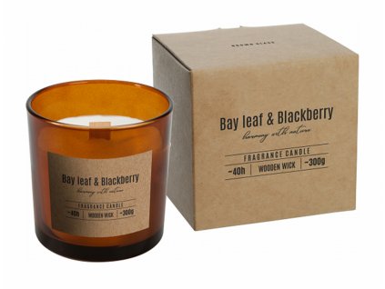 165360 svicka ve skle bay leaf blackbarry vonna dreveny knot 300g