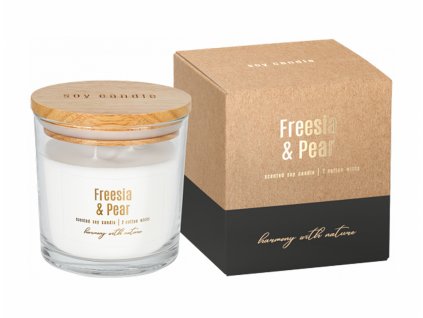 165423 svicka ve skle fressia pear eco vonna 300g