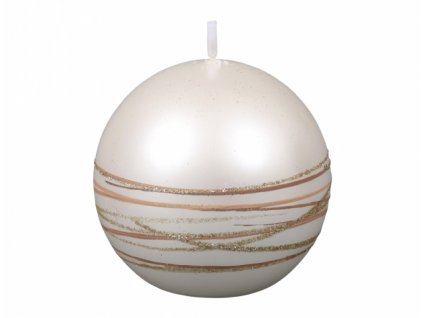 168507 svicka saturn koule vanocni metalicka leskla d8cm
