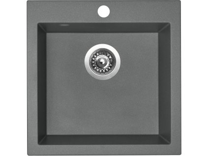 169011 sinks viva 455 titanium drez granitovy bez odkapu sifon ii jakost