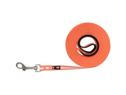 169548 stopovaci reflexni voditko easy life m xl 5 m 17 mm oranzova