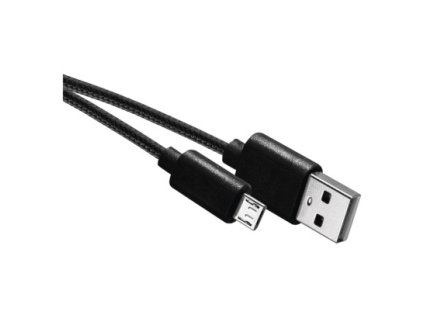 179472 nabijeci a datovy kabel usb a 2 0 micro usb b 2 0 2 m cerny