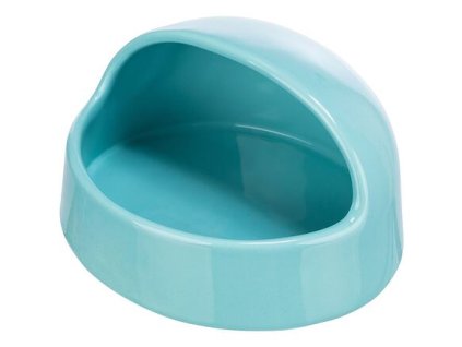 175248 piskova lazen pro osmaky krecky keramika 20x10x16 cm tyrkysova