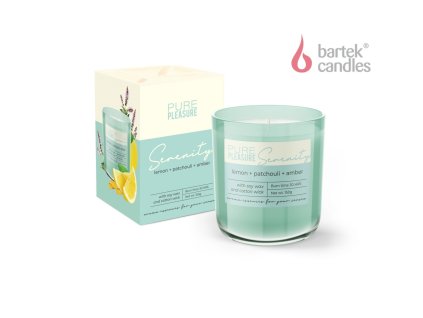 185799 bartek candles pure pleasure serenity vonna svicka 150g