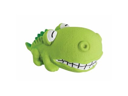 192267 mini krokodyl bighead 9 cm se zvukem latex hiphop