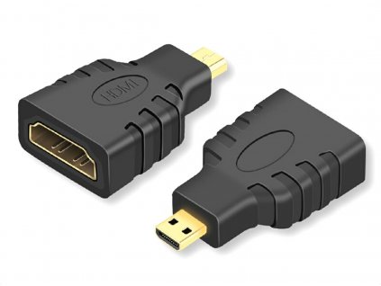 201168 hd26 hdmi adapter micro hdmi gold