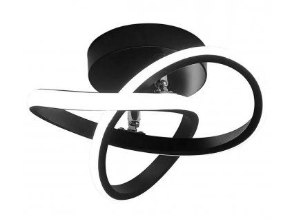 202893 zd77b led moderni 24w black plafon