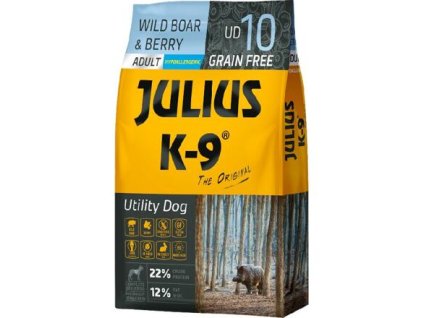 213669 julius k 9 10kg adult wild boar berry