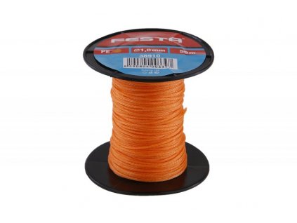 16437 provazek zednicky festa 1mm 50m oranzovy
