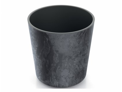 224694 obal na kvetnik urbi round beton 2v1 plastovy d25x25cm