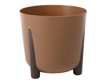 334417 obal na kvetinac frida eco wood 3v1 plastovy d30x29cm