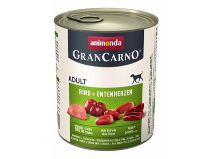 241296 grancarno adult hovezi kachni srdce 800g