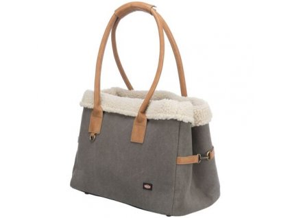 274345 transportni taska rachel 25 x 30 x 40 cm max 7 kg seda svetlehneda