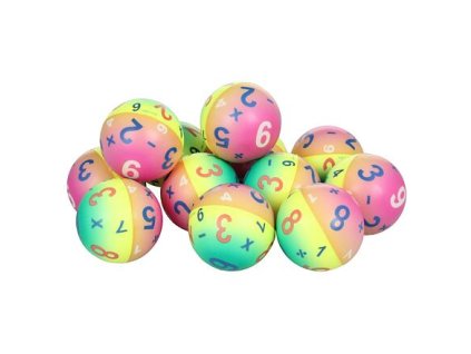 330847 rainbow hopik antistresovy micek 12 ks baleni 1 sada