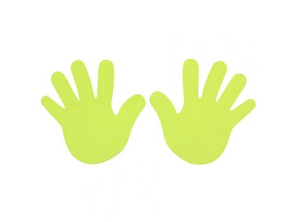 209472 1 hand znacka na podlahu zluta baleni 1 par