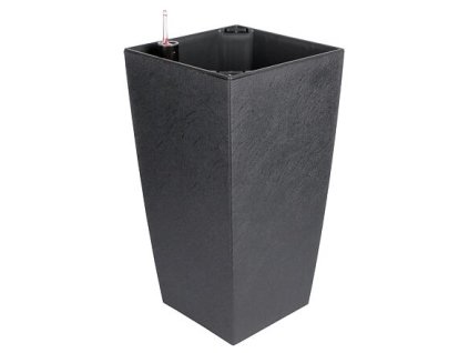 309119 delto stone samozavlazovaci kvetinac 25 x 46 cm antracitova baleni 1 ks