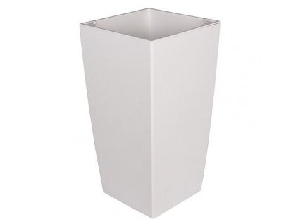 309113 eliot stone dekorativni kvetinac 30 x 58 cm bila baleni 1 ks