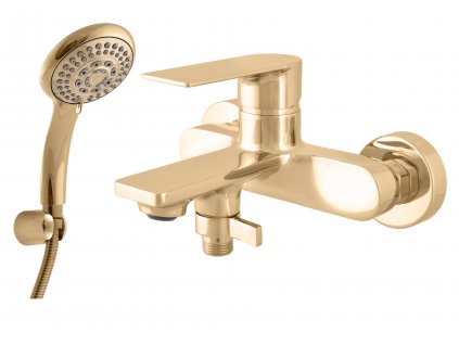 310895 vodovodni baterie vanova nil zlata leskla barva zlato povrchova uprava pvd rozmer 150 mm