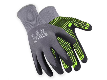 336937 rukavice nitrile flex pvc dots pracovni velikost 10