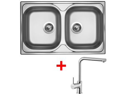 374159 sinks classic 800 duo elka